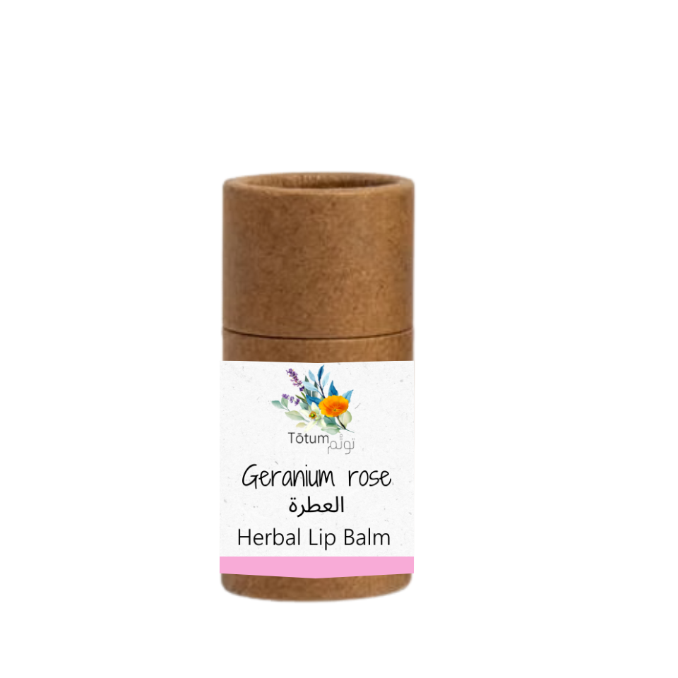 *LIP CARE BALM - Rose Geranium - 5g